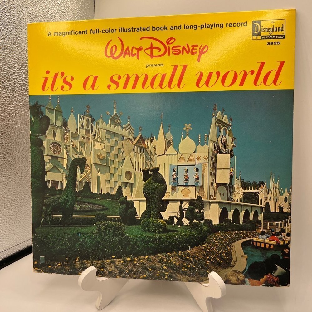 Walt Disney It's A Small World Original LP Vinyl-Disneyland Records-1964